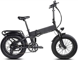 Erik Xian Electric Bike Electric Bike Electric Mountain Bike 20 Inch 500w Folding Electric Bike Cruise Control 48v 11.6ah Brushless Motor Removable Lithium Battery 8 Speed Kinetic Energy Recovery Bicycle for Adult Cycle Offr