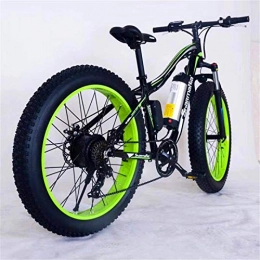 Erik Xian Bike Electric Bike Electric Mountain Bike 26" Electric Mountain Bike 36V 350W 10.4Ah Removable Lithium-Ion Battery Fat Tire Snow Bike for Sports Cycling Travel Commuting for the jungle trails, the snow, th