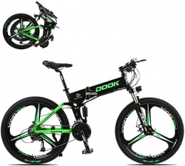 Erik Xian Bike Electric Bike Electric Mountain Bike 26-In Folding Electric Bike for Adult with 250W36V8A Lithium Battery 27-Speed Aluminum Alloy Cross-Country E-Bike with LCD Display Load 150 Kg Electric Bicycle wit