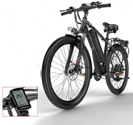 Erik Xian Electric Bike Electric Bike Electric Mountain Bike 26 inch Electric mountain Bikes, Aluminum alloy frame Variable speed Bike 48V400W Adult Bicycle Sports Outdoor Cycling for the jungle trails, the snow, the beach, t