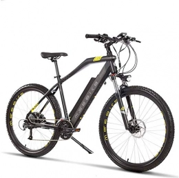 Erik Xian Bike Electric Bike Electric Mountain Bike 27.5 Inch Adult Electric Mountain Bike, Aerospace grade aluminum alloy Electric Bicycle, 400W Electric Off-Road Bikes, 48V Lithium Battery for the jungle trails, t