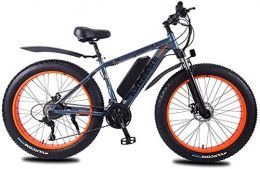 HCMNME Electric Bike Electric Bike Electric Mountain Bike 350W Electric Bike 26'' Adults Electric Bicycle / Electric Mountain Bike, 36V Mountain Bike 27 Speed ?Fat Tire Snow Bike Removable Battery, Electric Trekking / Touring