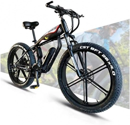 Erik Xian Bike Electric Bike Electric Mountain Bike 48V 14AH 400W Electric Bike 26 '' 4.0 Fat Tire Ebike 30 Speed Snow MTB Electric Adult City Bicycle for Female / Male with Large Capacity Lithium Battery for the jung