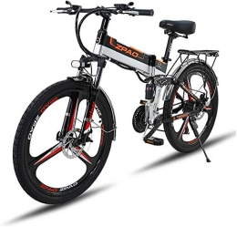 Erik Xian Electric Bike Electric Bike Electric Mountain Bike 48V 500W High Power Electric Folding Bike E-Bicycle Foldable Ebike With 3.5 Inch Big LCD Display Adult Teenager Outdoor Cycling Electric Bikes for the jungle trail