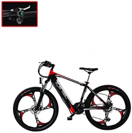 Erik Xian Electric Bike Electric Bike Electric Mountain Bike Adult 26 Inch Electric Mountain Bike, 250W 48V Lithium Battery 27 Speed Electric Bicycle, With LCD Display Instrument for the jungle trails, the snow, the beach, t