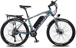 Erik Xian Bike Electric Bike Electric Mountain Bike Adult 26 Inch Electric Mountain Bike, 350W / 36V Lithium Battery, High-Strength Aluminum Alloy 27 Speed Variable Speed Electric Bicycle for the jungle trails, the sn