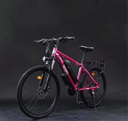 Erik Xian Bike Electric Bike Electric Mountain Bike Adult 26 Inch Electric Mountain Bike, 36V Lithium Battery Aluminum Alloy Electric Bicycle, LCD Display Anti-Theft Device 24 speed for the jungle trails, the snow,