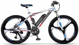 Erik Xian Electric Bike Electric Bike Electric Mountain Bike Adult 26 Inch Electric Mountain Bike, 36V Lithium Battery, Aluminum Alloy Frame Offroad Electric Bicycle, 27 Speed for the jungle trails, the snow, the beach, the