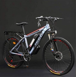 Erik Xian Electric Bike Electric Bike Electric Mountain Bike Adult 26 Inch Electric Mountain Bike, 36V Lithium Battery High-Carbon Steel 24 Speed Electric Bicycle, With LCD Display for the jungle trails, the snow, the beach,