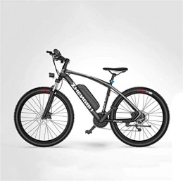 Erik Xian Electric Bike Electric Bike Electric Mountain Bike Adult Electric Mountain Bike, 48V Lithium Battery, Aviation High-Strength Aluminum Alloy Offroad Electric Bicycle, 27 Speed 26 Inch Wheels for the jungle trails, t