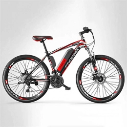 Erik Xian Bike Electric Bike Electric Mountain Bike Adult Mens Mountain Electric Bike, 250W Electric Bikes, 27 speed Off-Road Electric Bicycle, 36V Lithium Battery, 26 Inch Wheels for the jungle trails, the snow, th