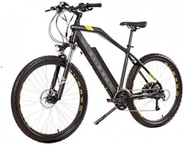 Erik Xian Bike Electric Bike Electric Mountain Bike Adults 27.5" Electric Mountain Bike, 400W E-bike With 48V 13Ah Lithium-Ion Battery For Adults, Professional 27 / 21 Speed Transmission Gears for the jungle trails, t