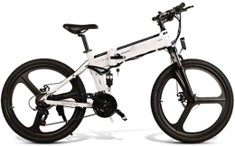 Erik Xian Bike Electric Bike Electric Mountain Bike Electric Bicycle Lithium Battery Folding Power Supply Cross-Country Mountain Bike Lightweight Smart Commuter Fitness 48V for the jungle trails, the snow, the beach