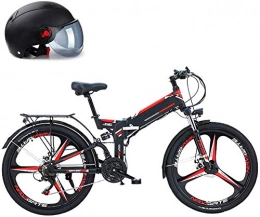 Erik Xian Electric Bike Electric Bike Electric Mountain Bike Electric Bike Electric Mountain Bike 300W Ebike 26'' Electric Bicycle, 25Km / H Adults Ebike with Removable 10Ah Battery, Professional 21 Speed Gears, Black for the j