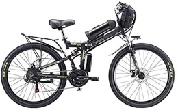 Erik Xian Bike Electric Bike Electric Mountain Bike Electric Bike, Folding Electric, High Carbon Steel Material Mountain Bike with 26" Super, 21 Speed Gears, 500W Motor Removable, Lithium Battery 48V for the jungle t