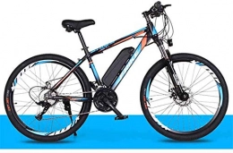 Erik Xian Electric Bike Electric Bike Electric Mountain Bike Electric Bike for Adults 26 in Electric Bicycle with 250W Motor 36V 8Ah Battery 21 Speed Double Disc Brake E-Bike with Multi-Function Smart Meter Maximum Speed 35K