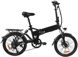 HCMNME Electric Bike Electric Bike Electric Mountain Bike Electric Bike Urban Commuter Folding E-bike Max Speed 32km / h 20 Inch Super Lightweight Removable Charging Lithium Battery Unisex Bicycle Mountain Bike Double Disc