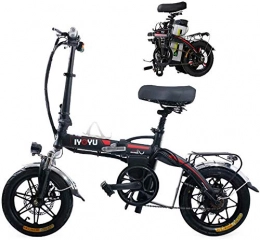 Erik Xian Electric Bike Electric Bike Electric Mountain Bike Electric Bikes 48V 20Ah Folding E-Bike High-Speed Motor for Adults Can Switch Three Sport Modes During Riding 14'' Super Lightweight Max Speed 30Km / H for the jungl