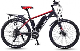 Erik Xian Electric Bike Electric Bike Electric Mountain Bike Electric Mountain Bike, 35V350w Motor, 13AH Lithium Battery Assisted Endurance 70-90Km, LEC Display / LED Headlights, Adult Male and Female Electric Bicycles for the