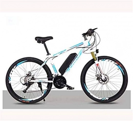 Erik Xian Electric Bike Electric Bike Electric Mountain Bike Electric Mountain Bike for Adults, 26 Inch Electric Bike Bicycle with Removable 36V 8AH / 10 AH Lithium-Ion Battery, 21 / 27 Speed Shifter for the jungle trails, the s