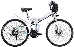 HCMNME Electric Bike Electric Bike Electric Mountain Bike Electric Snow Bike, 24 / 26" 350 / 500W Electric Bicycle Sporting 21 Speed Gear Ebike Brushless Gear Motor with Removable Waterproof Large Capacity 48V Lithium Battery