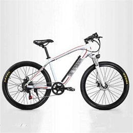 HCMNME Bike Electric Bike Electric Mountain Bike Electric Snow Bike, 26 inch Electric Bikes Bicycle, 48V350W Variable speed Off-road Bikes LCD display suspension fork Bike Outdoor Cycling Lithium Battery Beach Cr