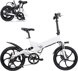 MRYER Electric Bike Electric Bike Electric Mountain Bike Folding Electric Bicycle 36V 250W 7.8Ah Lithium Battery Aluminum Alloy Lightweight E-Bikes 3 Working Modes Front And Rear Disc Brakes for the jungle trails the