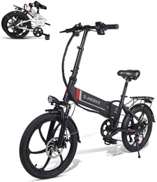 Erik Xian Bike Electric Bike Electric Mountain Bike Folding Electric Bike, 350W Motor 20 inch Urban Commuter Electric Bike for Adults 48V 10.4Ah Removable Lithium Battery 7-speed Gear and Three Working Modes for the