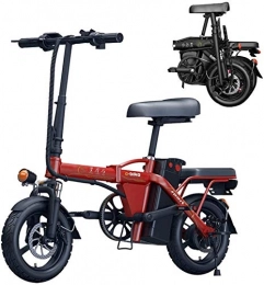 Erik Xian Electric Bike Electric Bike Electric Mountain Bike Folding Electric Bike For Adults, 14" Electric Bicycle / Commute Ebike With 250W Motor, Removable Waterproof And Dustproof 48V 6Ah-36Ah Lithium Battery. for the jung