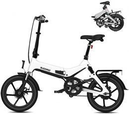 Erik Xian Bike Electric Bike Electric Mountain Bike Folding Electric Bike For Adults, 16" Electric Bicycle / Commute Ebike With 250W Motor, Removable 36V 7.8Ah Waterproof Lithium Battery for the jungle trails, the sno