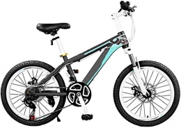 HCMNME Electric Bike Electric Bike Electric Mountain Bike Kids Hardtail Mountain Bike for Boys, Kids Mountain Bike for 5-9 Ages Boys Girls 24 -Speed Drivetrain with 20-Inch Wheels Lithium Battery Beach Cruiser for Adults