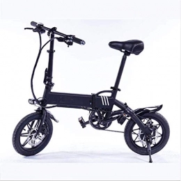 Erik Xian Bike Electric Bike Electric Mountain Bike Mini Folding Electric Bicycle, 250W 14'' Electric Bicycle with Removable 36V 8AH Lithium-Ion Battery with USB Charging Port Adult Eco-Friendly Bike Unisex for the