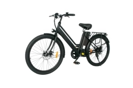 EVURU Bike Electric Bike, Electric Mountain Bike, Motor 350w Battery 36v 10ah, Shimano 1 Speed, Men'S And Women'S Urban Electric Bike, Bk8-36v