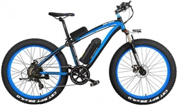 Erik Xian Electric Bike Electric Bike Electric Mountain Bike Powerful 1000W Aluminum Alloy Men's Electric Bike with 16A Lithium Battery and LCD Display 7 Speed Electric Mountain Bike Professional Transmission System Brushles