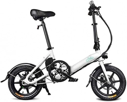 CASTOR Electric Bike Electric Bike Fast Electric Bikes for Adults Folding Bicycle Double Disc Brake Portable for Cycling, Folding Electric Bike with Pedals, 7.8AH Lithium Ion Battery; Electric Bike with 14 inch Wheels and