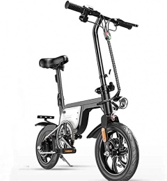 CASTOR Bike Electric Bike Fast Electric Bikes for Adults Folding Electric Bike Bicycle for Adults Electric Assist Bike with 12" Shockabsorbing Tires, Maximum 50KM Running Distance, Aluminum Alloy Frame, Double Disc