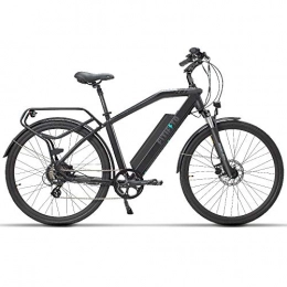 Fitifito Bike Electric Bike fitifito CT28 inch citybike Urban E-Bike , 36v 250w Rear Engine, 16Ah 576Wh Lithium Ion, 7 Speed Shimano Gears, white