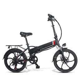 AWJ Bike Electric Bike Foldable for Adults 20 Inch 48V 10.4Ah Aluminum Alloy Folding Electric Bicycle 350W High Speed Brushless Gear Motor 7 Speed Ebike