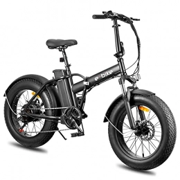 Wuudi Bike Electric Bike for Adults, 20" Electric Bicycle / Commute Ebike with 250W Motor, 36V 8Ah Battery, Professional 7 Speed Transmission Gears