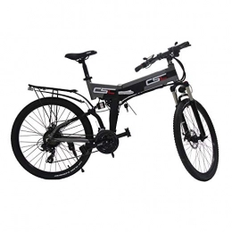 MoMi Bike Electric Bike Mountain 36V 500W 26Inch Aluminum Folding Bicycle 10AH Lithium Battery Powerful Ebike MTB