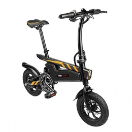 BBYT Electric Bike Electric Bike, Urban Commuter Folding E-bike, Max Speed 25km / h, 16inch Super Lightweight, 250W / 36V Removable Charging Lithium Battery, Unisex Bicycle