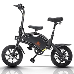 urbetter Electric Bike Electric Bikes Adults, Foldable Electric Bicycle Commute Ebike 14 inch 48V E-bike City Bicycle with Pedal and Removable child seat, B2
