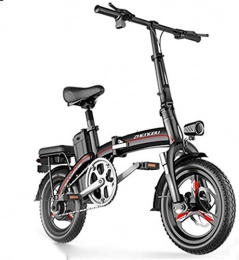 Fangfang Electric Bike Electric Bikes, Fast Electric Bikes for Adults Small Electric Bicycle for Adults, Folding Electric Bike, Commute Ebike with Frequency Conversion High-speed Motor, City Bicycle Max Speed 20 Km / h , E-Bike