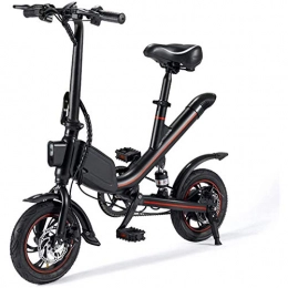 SBR Bike Electric Bikes Foldable Compact Lightweight 250W 36V With Front Light Double Disc Brake Warning Taillight Folding E-bike City Bicycle Maximum Loading 150kg Max Speed 25km / h