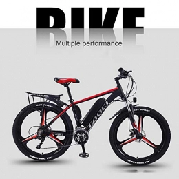 Electric Bikes for Adult, Mens Mountain Bike, Magnesium Alloy Ebikes Bicycles All Terrain,26" 36V 350W Removable Lithium-Ion Battery Bicycle Ebike, for Outdoor Cycling Travel Work Out