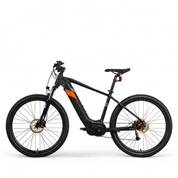 HMEI Electric Bike Electric Bikes for Adults Electric Bike for Adults 18MPH 250W Motor 27.5inch Electric Mountain Bicycle 36V 14Ah Hide Lithium Battery Ebike (Color : Black)