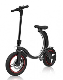 BYYLH  Electric Bikes For Adults Folding Speed Up To 38Km / H, Removable Lithium Ladies Black