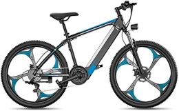 Fangfang Bike Electric Bikes, Light Electric Mountain Bike for Adults, 400W Snow E-Bike 26 Inch Fat Tire Electric Bicycle with 27 Speed Transmission Gears And Hydraulic Disc Brakes And Full Suspension Fork , E-Bike