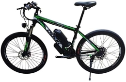 Generic Electric Bike Electric Ebikes, 26 Inch Mountain Electric Bicycle 36V250W8AH Aluminum Alloy Variable Speed Dual Disc Brake 5-Speed Off-Road Battery Assisted Bicycle Load 150Kg