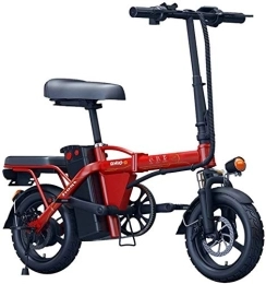 Generic Bike Electric Ebikes, Electric Bike For Adults Folding E Bikes E-bike 150km Mileage 6Ah-48Ah Lithium-Ion Batter 3 Riding Modes 250W Max Speed 25km / h